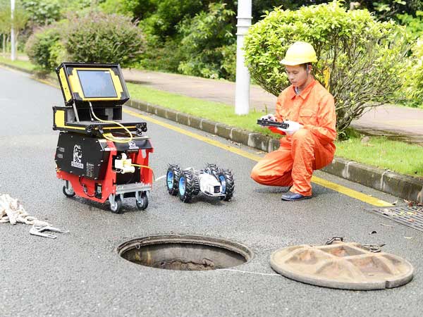 黄竹镇管道机器人检测