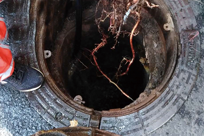 黄竹镇管道预处理